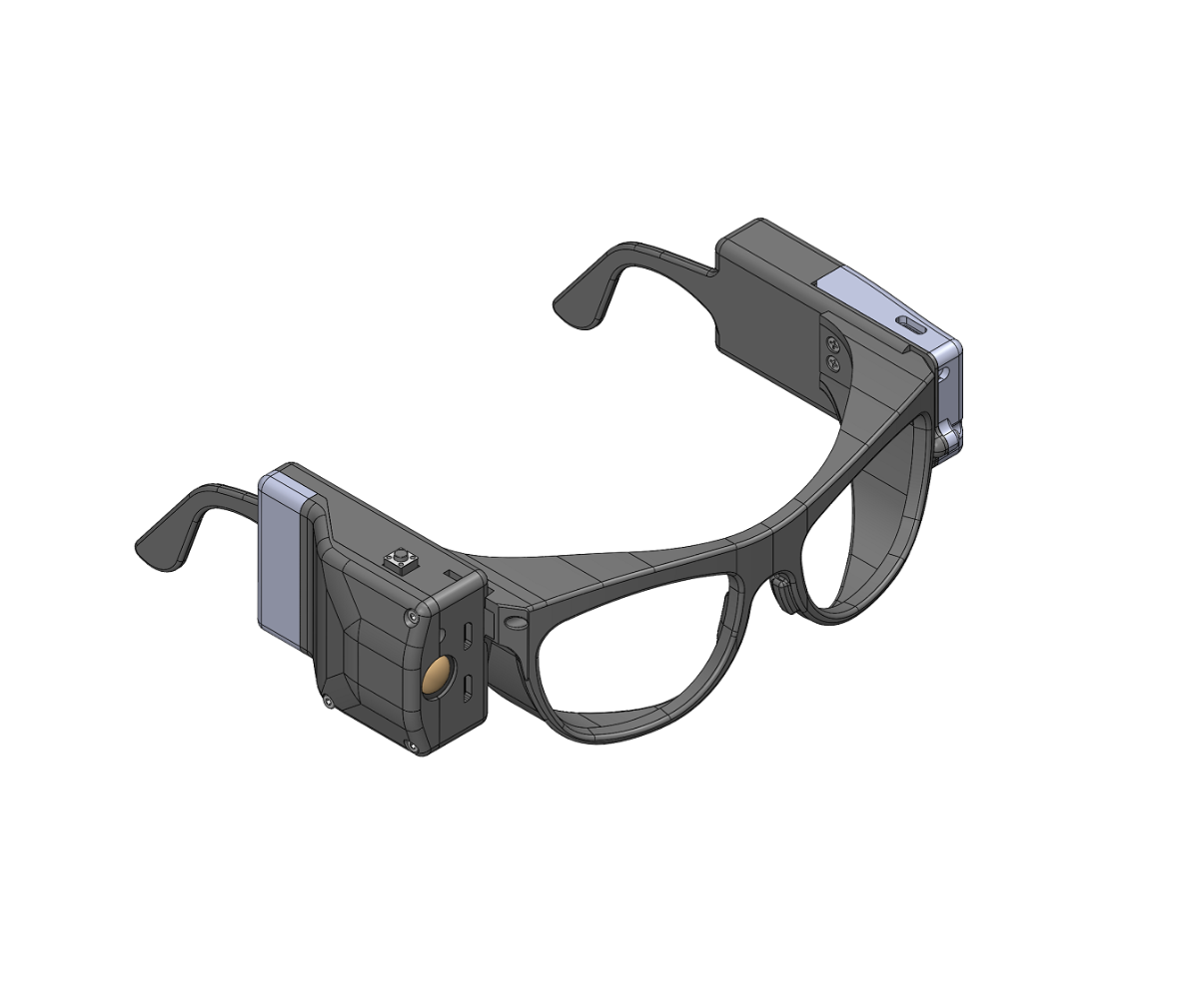 CAD Design of OMGlasses