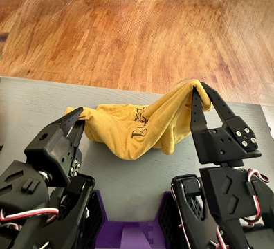 POV gripper testing